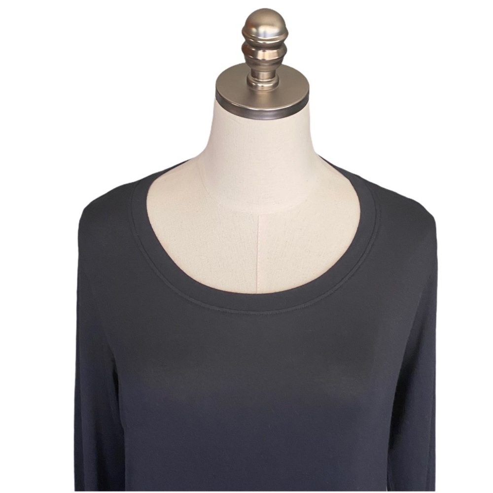 Beyond Yoga Out Front Split Black Pullover - image 4